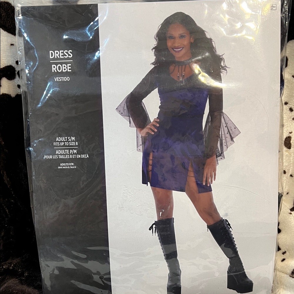 Bad witch Black and Purple costume